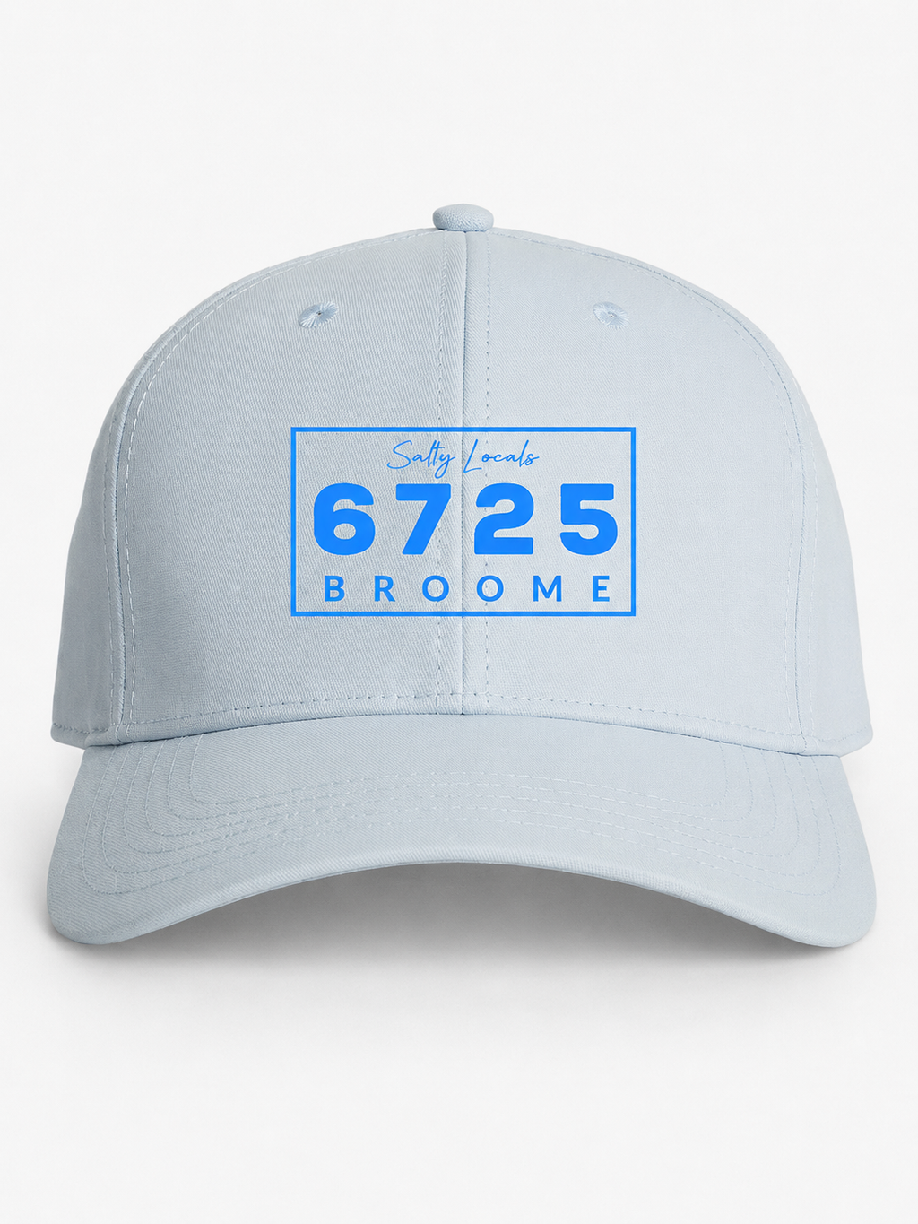6725 Broome Cap - "Salty Locals" Coastal Hat