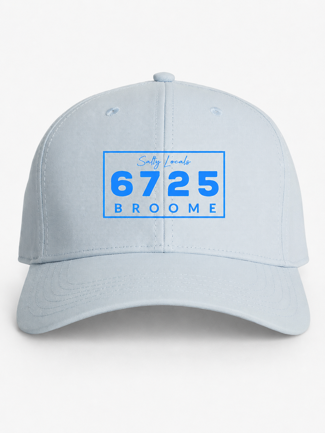 6725 Broome Cap - "Salty Locals" Coastal Hat