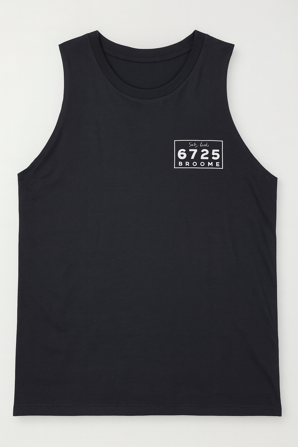 6725 Men's Tank Logo beach lifestyle fishing tank Broome
