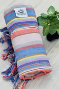Namastay Beach Sarong Multi-Color Turkish Towel