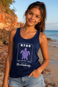 Women's "The Kimberley" Turtle Tank Top - Navy | 6725 Broome