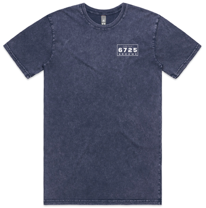 Salty Locals 6725 Broome Men's Tee - Stone Washed