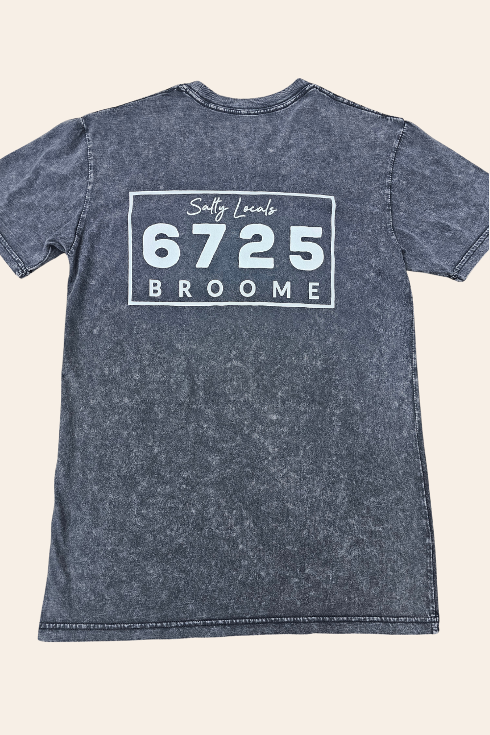 Salty Locals 6725 Broome Men's Tee - Stone Washed