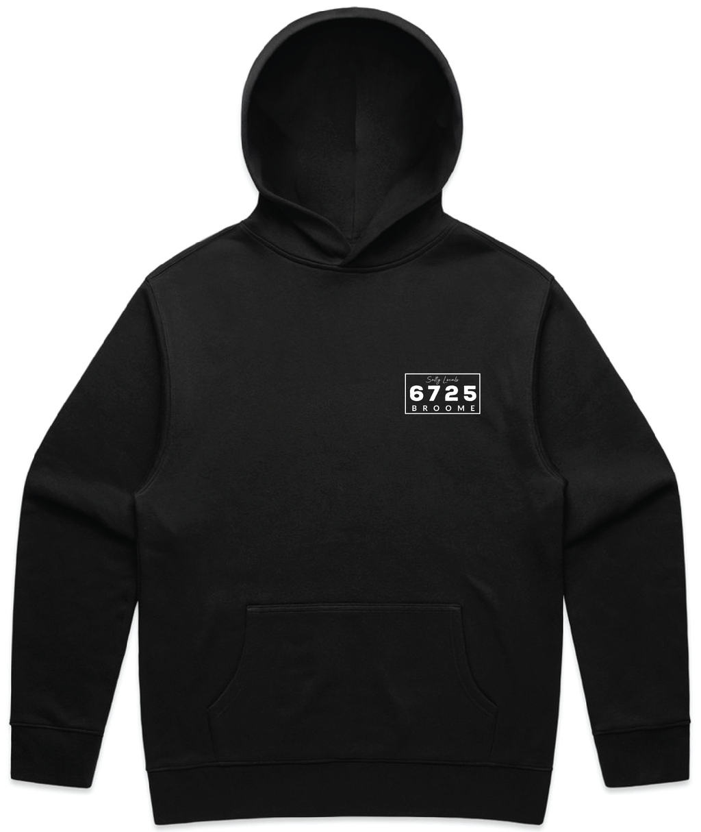 Men's Hooded Jacket - Black | 6725 Broome