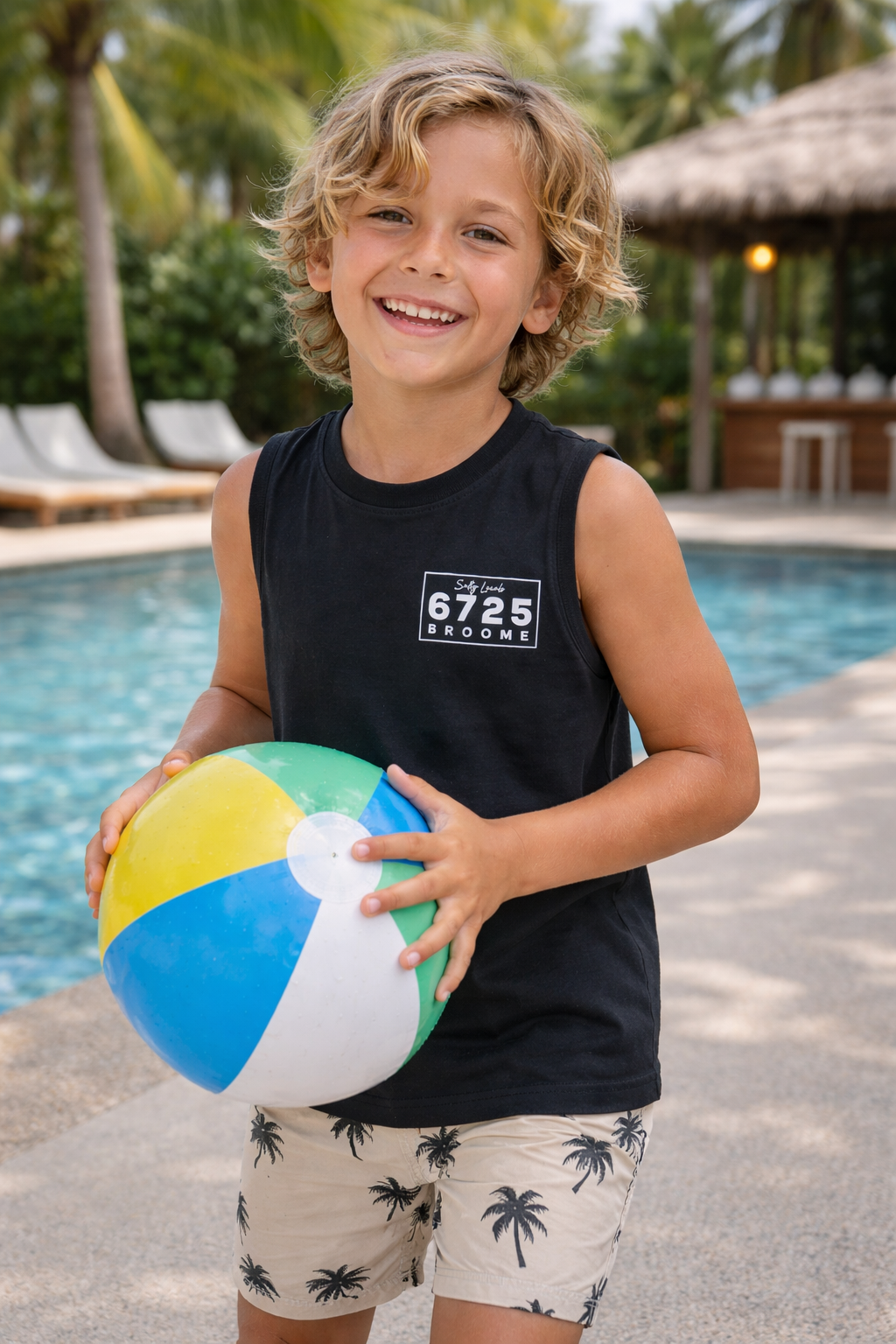 6725 Kids Logo Tank Top