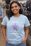 Women's "The Kimberley" Turtle T-Shirt - Light Blue | 6725 Broome