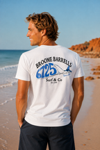 Men's 6725 Broome Barrells T-Shirt – White