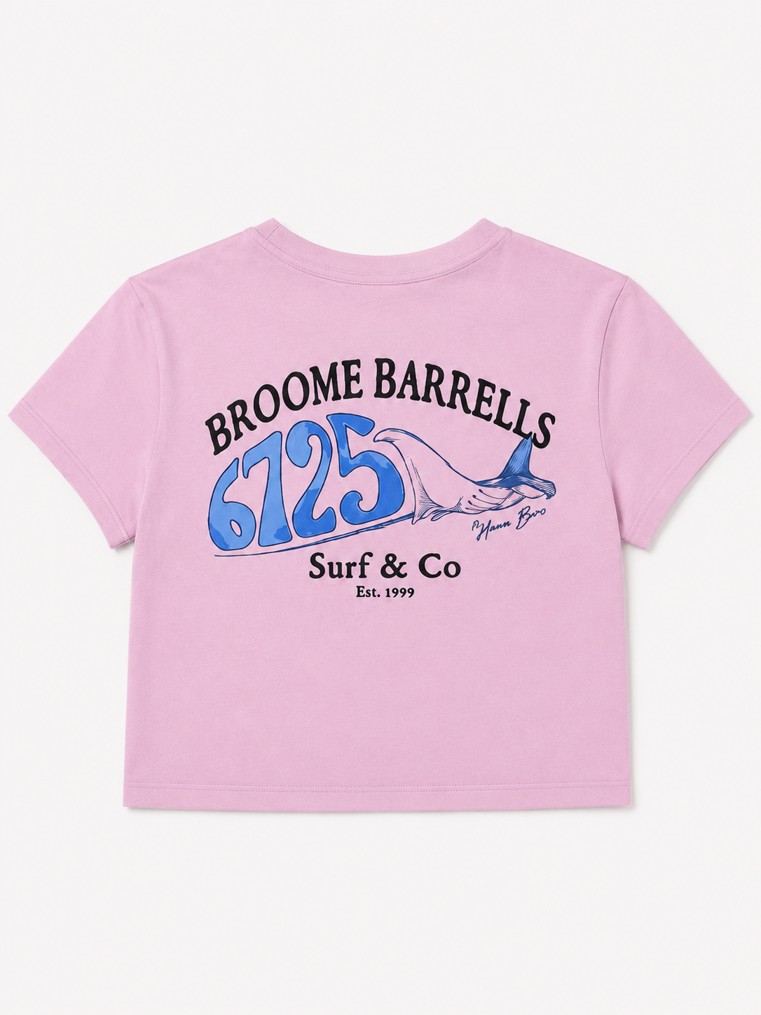 6725 Broome Barrells Crop Top – Musk Pink
